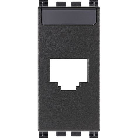 Adattatore RJ45 AMP Avaya grigio Vimar Arkè  19338.c