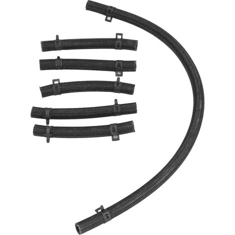6 injecteurs tuyau retour huile caoutchouc anticorrosion flexible moteur pour Mitsubishi 6D34 6D31 (1/5)