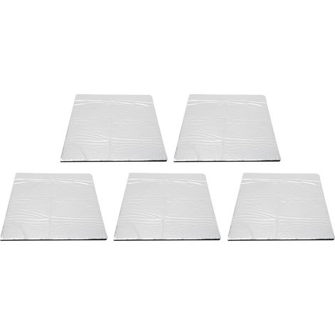 Tapis d'isolation thermique auto-adhésif en coton pour plateaux chauffants d'imprimantes 3D (310 x 310 mm) (1/5)