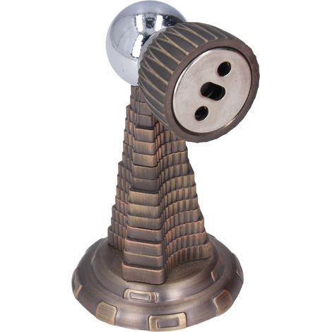 Magnetischer Türstopper zur Wandmontage aus Zinklegierung mit Zubehör für Keramik, Glas, Marmor, Metall und Holz (1/5)