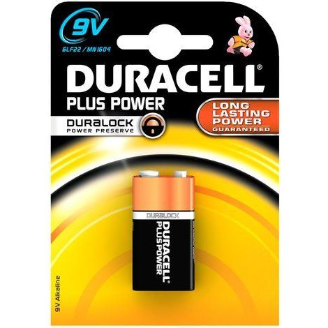 DURACELL Blister Da 1 Batteria 9 Volts (1/2)