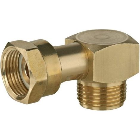 Raccord 20 x 150  coudé 90° pour caravane et camping-car