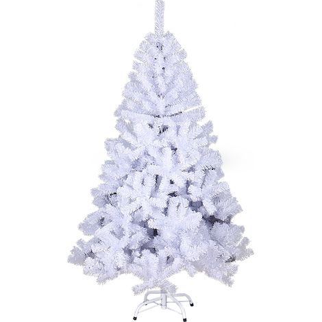SWANEW 1.8 m albero di abete bianco Albero di Natale Albero artificiale artificiale unico Decorazione natalizia ignifuga per la decorazione natalizia (1/5)