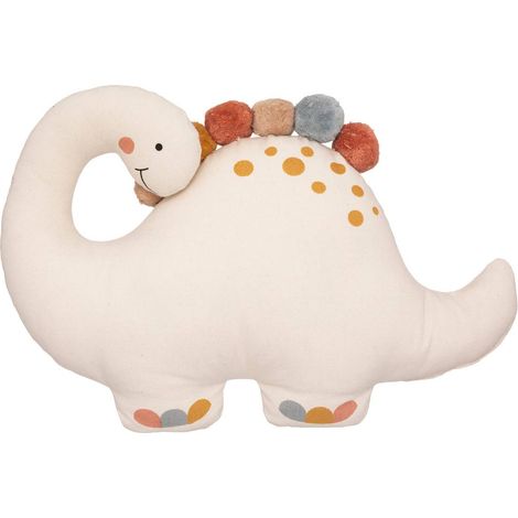 Coussin décoratif Dinosaure en Coton avec Pompons 40 x 30 cm - Atmosphera (1/3)