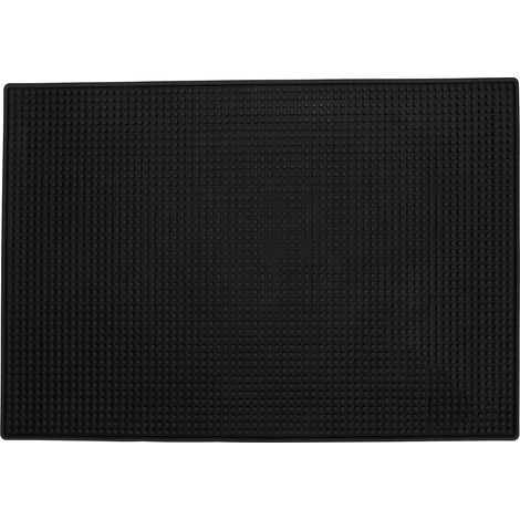 Set de rangement antidérapant en silicone pour outils de coiffure - Tapis organiseur pour salon de coiffure et barbier (1/5)