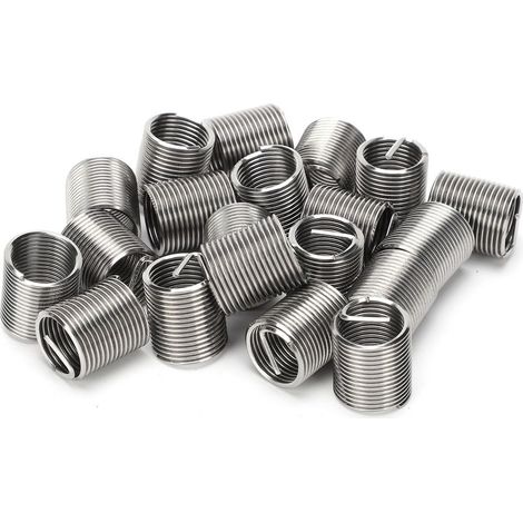 Kit D'Inserts Filetés M14x1 5 - Réparation De Filetage Métallique - Pour Réparation Aéronautique Automobile Industrielle - 20 Pièces (1/5)