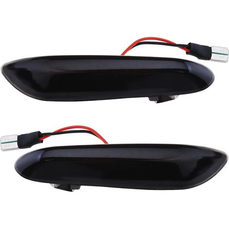 Set of 2 Dynamic LED Side Indicators Replacement Compatible with BMW E90 E91 E92 E60 E46 E87 E82 Sequential Turn Signal (1/5)
