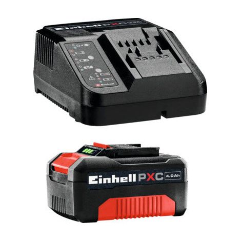 [GEBRAUCHT] B-Ware Einhell Power X-Change PXC Starter Kit 18V 4Ah Akku Ladegerät Werkzeugakku 4Ah (1/2)