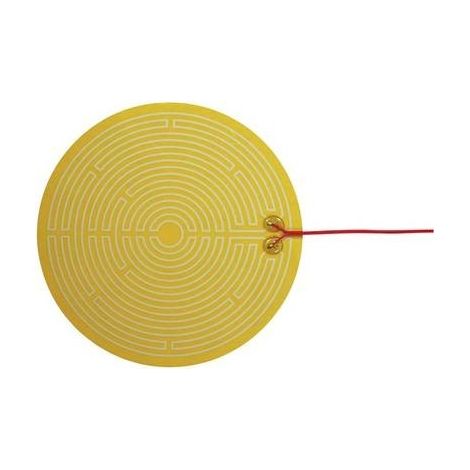 Thermo TECH Poliestere Lamina riscaldante Autoadesivo 12 V/DC, 12 V/AC 19 W Tipo di protezione IPX4 (Ø) 235 mm (1/2)