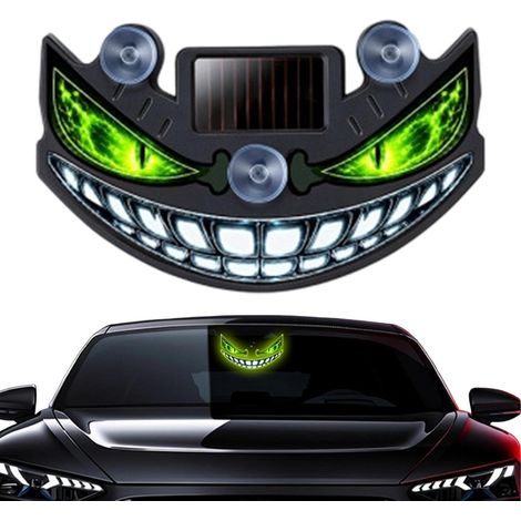 Éclairage de fenêtre Auto Lampe Signalisation Pare-Brise Solaire À LED sans Lumière Animée Vitre Automobile Pour SUV Auto Berline Conduite Route Trajet (1/5)