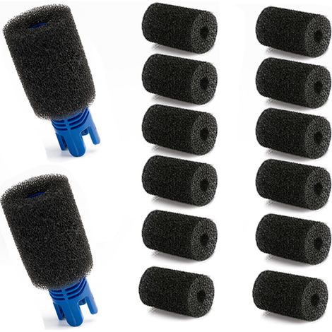2Nettoyant TSP10 + 24 tampons de noirs nettoyeur tuyau pour pièces piscine Polaris Coton Bleu (1/5)