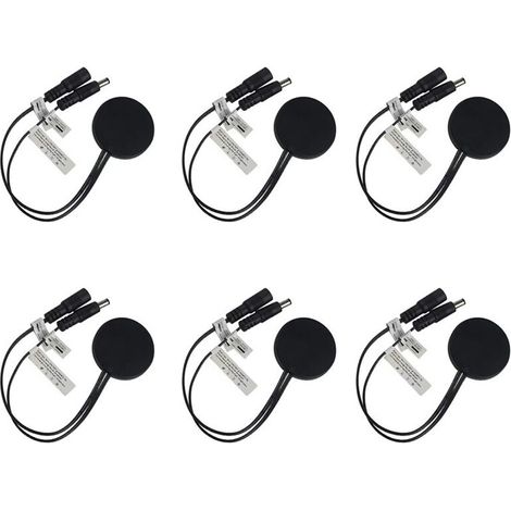 6X Interrupteur Tactile à Capteur LED en Panneau de Bois Interrupteur Caché Interrupteur Tactile pour Bande LED Noir (1/4)