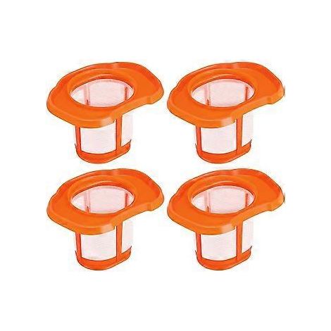 Lot de 4 filtres de rechange HHVKF10 compatibles avec l'aspirateur à main Black + Decker, pour les modèles HHVK320J10, HHVK515J00FF et HHVK515JP07 (1/5)