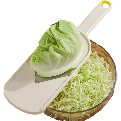 Râpe à chou de style japonais, trancheuse/râpe multifonctionnelle pour chou, citron, concombre et salade de légumes. (1/4)