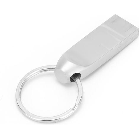 Clé USB 2.0 avec Porte-Clés et Adaptateur OTG, Mémoire Flash 4GB Cadeau Pratique HS220 (1/5)