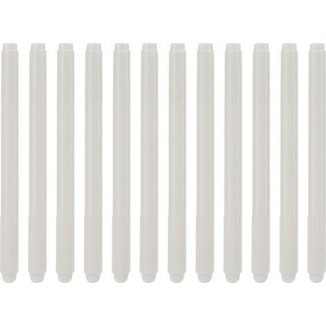 12 Pcs Water Soluble Pen Washable Faded Water Soluble Pens Sewing Embroidery Fabric Marking MarkerWhite Water Soluble Pen (1/5)