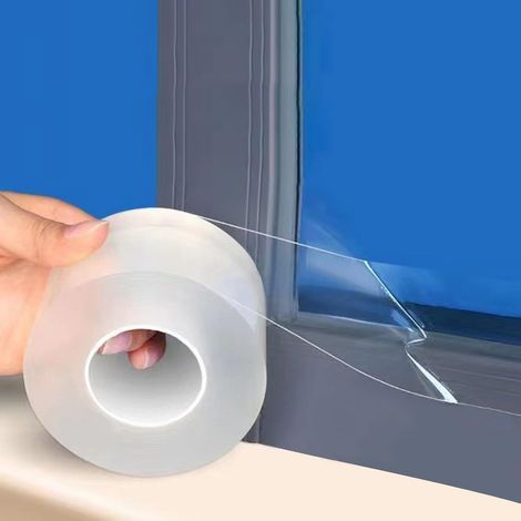 Rubans adhésifs Autocollante pour Joint Isolation Fenêtre Porte 5cm10m, Bande Etancheite (1/5)