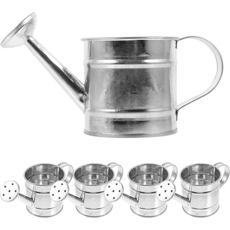 pi ces Mini Arrosoirs Fer Galvanis Petits Arrosoirs D (1/5)