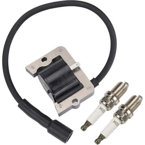 Pair Compatible avec le module de bobine d'allumage 12 584 04-S avec bougie d'allumage pour tondeuse à moteur Kohler CV11 CV12.5S CV13S CV14S CV15S CV15ST (1/3)