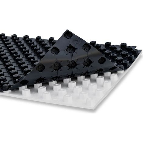 Plast White pannello bugnato radiante a nocche - spessore 20+ 23 mm (prezzo al mq - min.ordinabile 11 mq e multipli) UFH0115020
