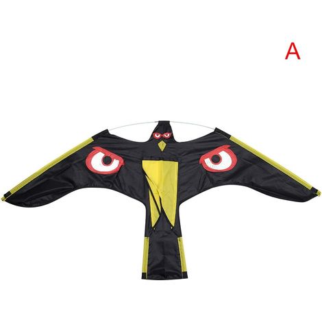 Cerf-Volant Anti-Oiseaux - Épouvantail à oiseaux extensible - Dragon faucon volant - pour oiseaux pour jardin et ferme H223 (1/5)
