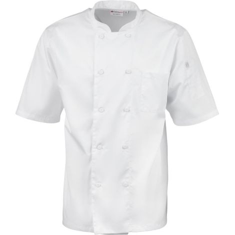 Veste de cuisine mixte blanche Chef Works Montreal Cool Vent M