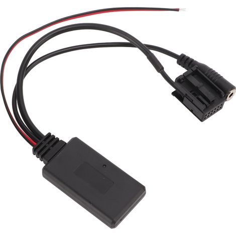 Kit audio Bluetooth 5.0 AUX avec microphone et câble adaptateur mains libres pour autoradio Ford 6000CD (1/5)