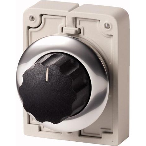 Commutateurs rotatifs 30mm avec bouton tournant abec inscription 4 positions à accrochage EATON M30C-FWR4