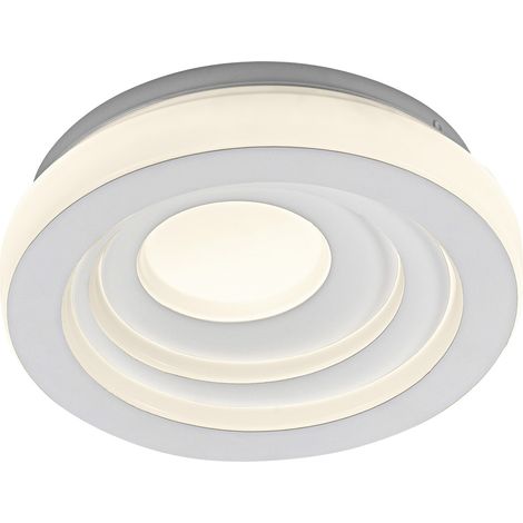 Osram LED-Deckenleuchte Orbis Iris Ø 21,5 cm 3Layer 24 W weiß warmweiß (1/3)