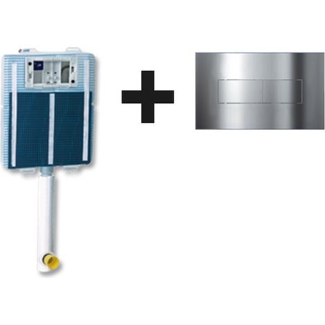 Kit completo di cassetta incasso Idea 4.5 e placca cromo di Its