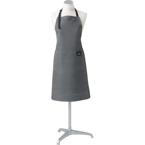 Tablier - Uni - Toute la cuisine que j'aime - Gris (1/3)