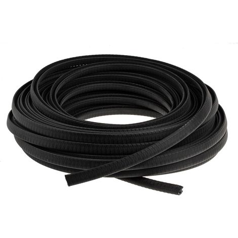 Protection de bordure RS PRO en Caoutchouc noir, 20m x 15 mm x 11mm ( Prix pour Bobine de 20 Mètres ) (1/3)