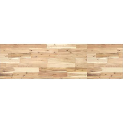 Waschtischplatte Unbehandelt 160x40x4 cm Massivholz Akazie