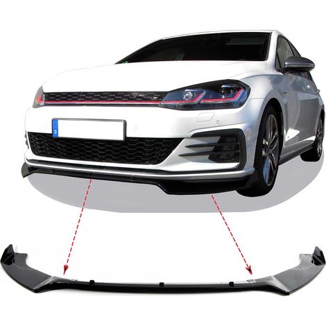 JOM Lèvre de spoiler avant convient pour Volkswagen Golf 7 GTi Bj. 2012-2018 (1/5)
