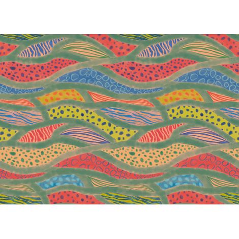Papier peint panoramique modern Symphonie des Vagues (1/5)