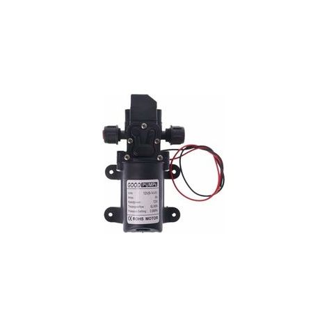 Green Mobility-Pompe à eau pour campingcar 12 V DC 12 V 60 W 130 PI 6 L/min Pompe à eau haute pression Pompe d'amorçage à membrane Pompe à eau pour campingcar (Voltage : 12 V) (1/5)