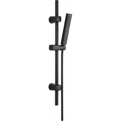 Ensemble de douche sur tringle, Black Field