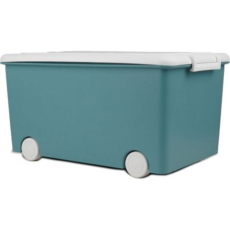 Aufbewahrungstruhe - THERMOBABY - PLAYBOX - Mittel - Azurgrün