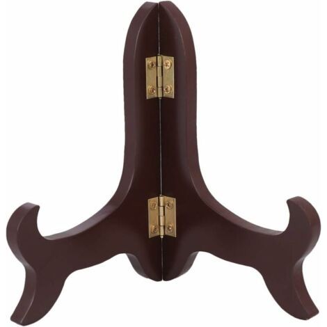 Chevalet vintage en bois, présentoir photo, porte-photos pour exposer livres d'images, assiettes décoratives, tablettes, accessoire de décoration (1/5)