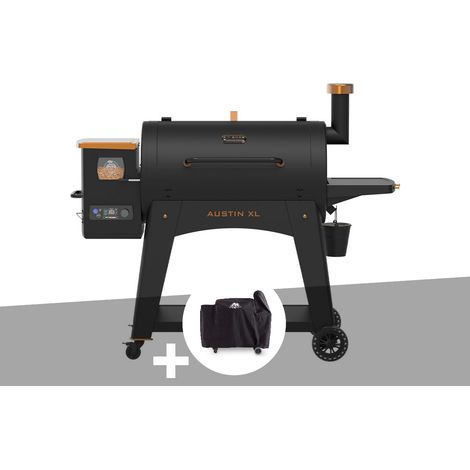 Barbecue à pellets Onyx Augustin XL 1000 + Housse de protection - Pit Boss