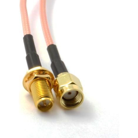 1 Câble Extension WiFi RP SMA 0,3m Connecteur Antenne Sans Fil Routeur (1/3)