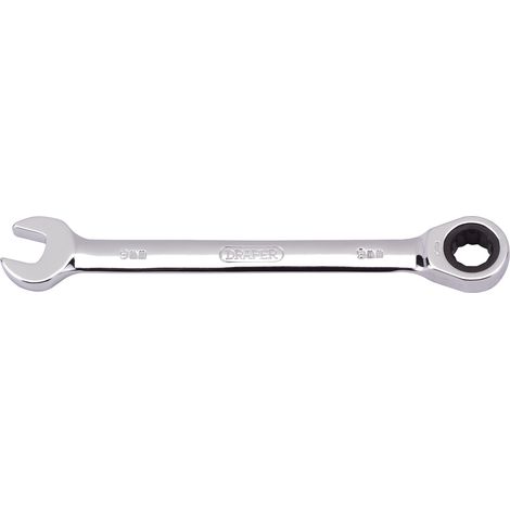 Draper 9.0mm HI-TORQ® Metric Ratcheting Combination Spanner (Model 31006) (1/5)