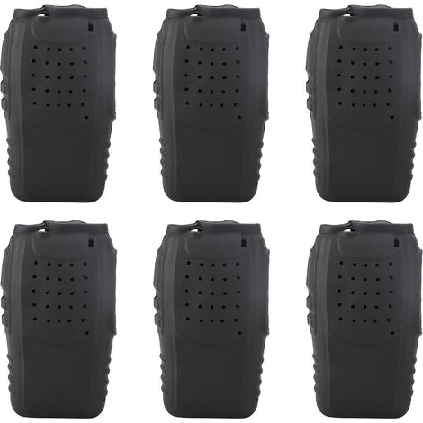 Étui de protection souple en silicone pour talkies-walkies Baofeng BF888s - Lot de 6 (1/5)
