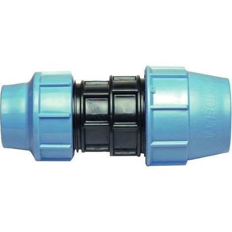 Manchon de réduction de couplage en plastique noir 63 x 40 mm pour raccordement de tuyaux, pièce de fixation pour installation de plomberie et irrigation (1/3)