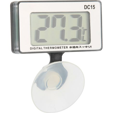 Thermomètre-hygrographe électronique pour aquarium intérieur et extérieur (1/5)