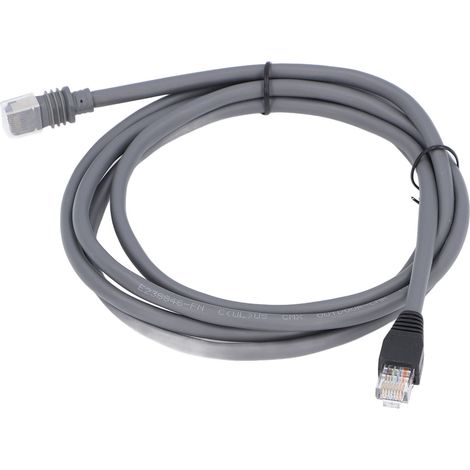 Rallonge de câble Ethernet portable à tête cristalline haute vitesse, résistante à l'eau, pour mini antenne satellite rectangulaire, 2 m / 6,6 pi (1/5)