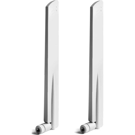 2 Pcs Antenne 4G LTE Exterieur SMA Mâle 10dBi Omnidirectionnelle SMA Antenna pour 3G 4G LTE Routeur CPE Broadband Routeur Passerelle MiFi Hotspot USB (1/5)