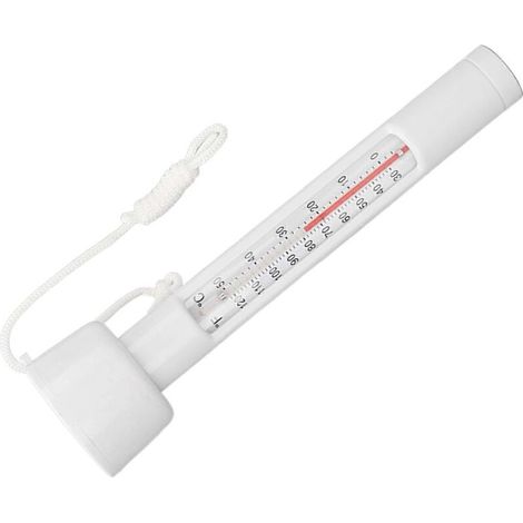 Thermomètre étanche pour piscine et eau naturelle, plage de mesure 0 à 50 °C, transparent et robuste, usage extérieur et intérieur (1/5)