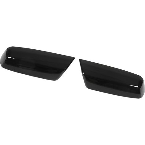 Rétroviseur Extérieur Coque Protection Brillante Capuchon Décoratif Noir Lustré Remplacement Compatible Silverado 1500 2014-2019 (1/5)
