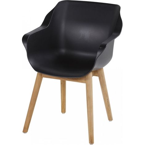 Hartman Sophie Teak Dining Stuhl schwarz (1/5)